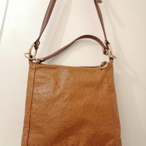 Maurizio Taiuti ostrich crossbody bag